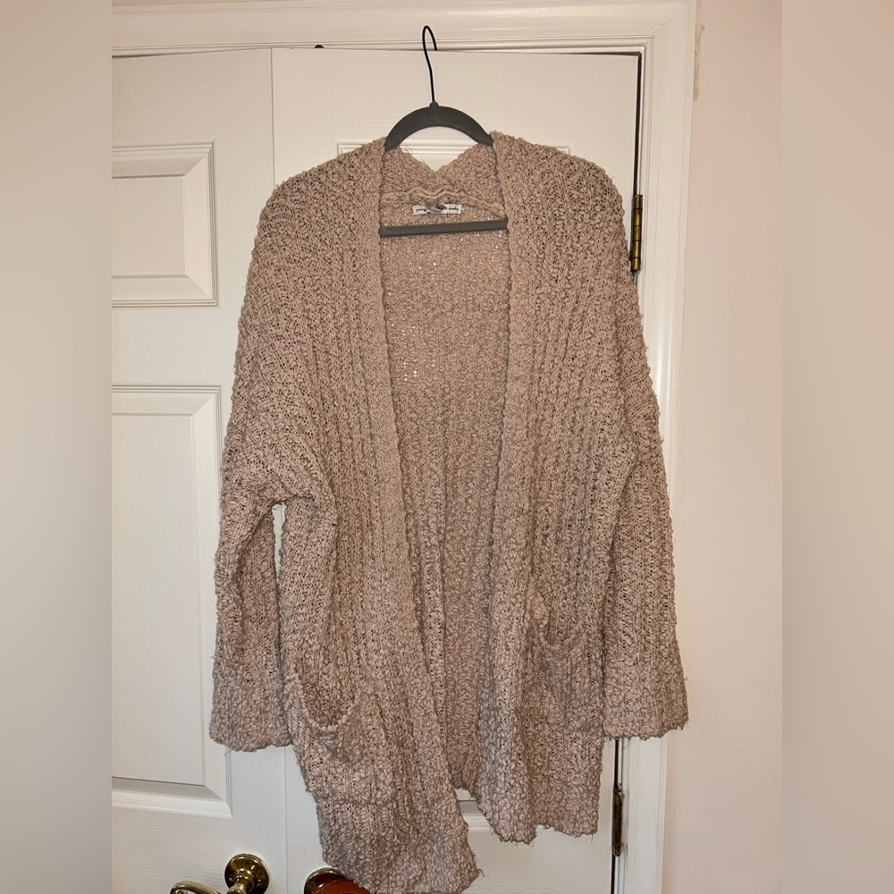 Light Pink Cozy/Warm Cardigan